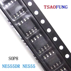 5Pieces NE555DR NE555D NE555 SOP8 Integrated Circuits Electronic Components