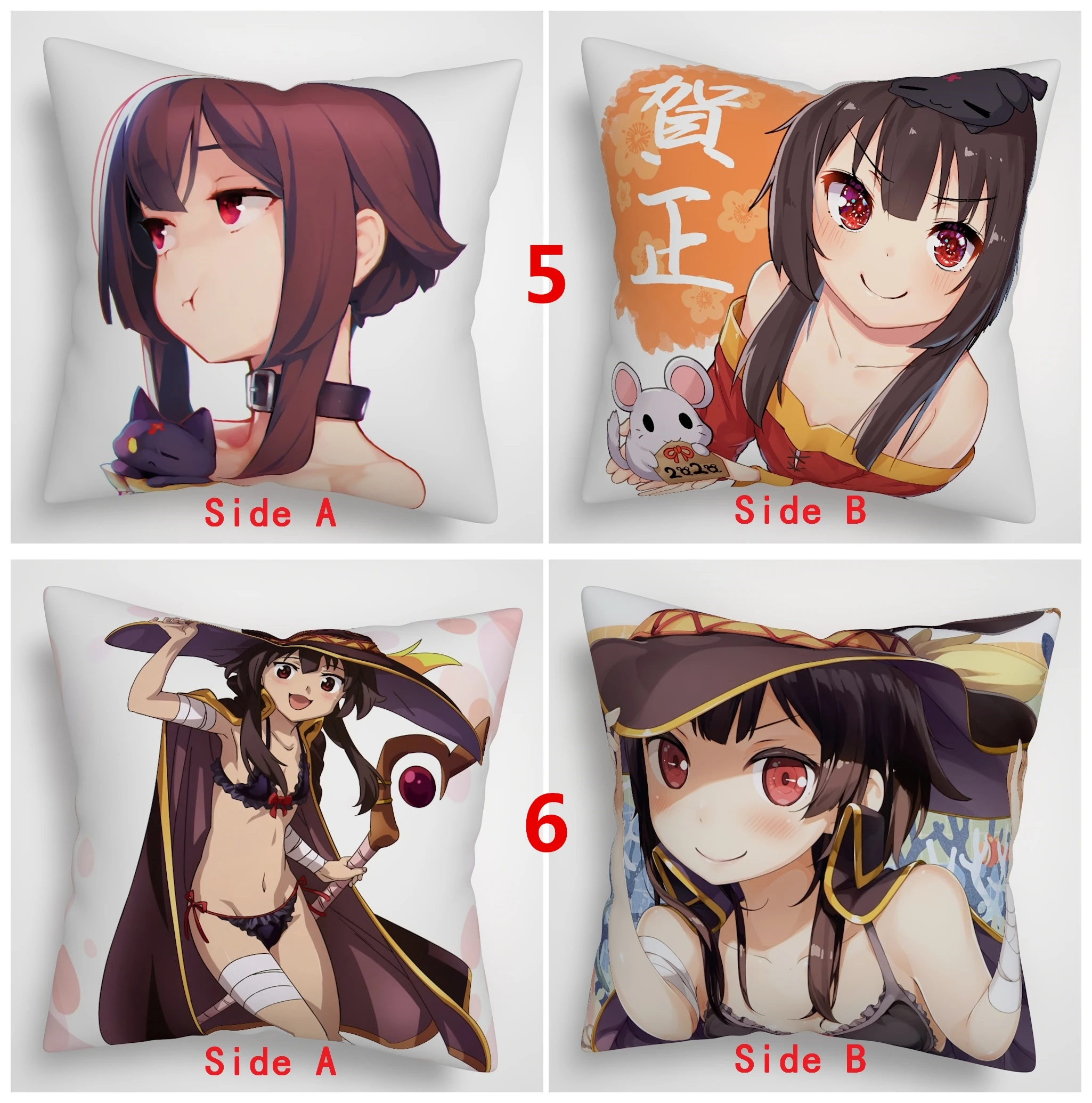 Двухсторонняя подушка Kono Suba Megumin Anime | AliExpress