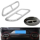 2 шт., наклейка на глушитель для стайлинга автомобилей, для VOLVO S60, S90, V90, 2016, 2020