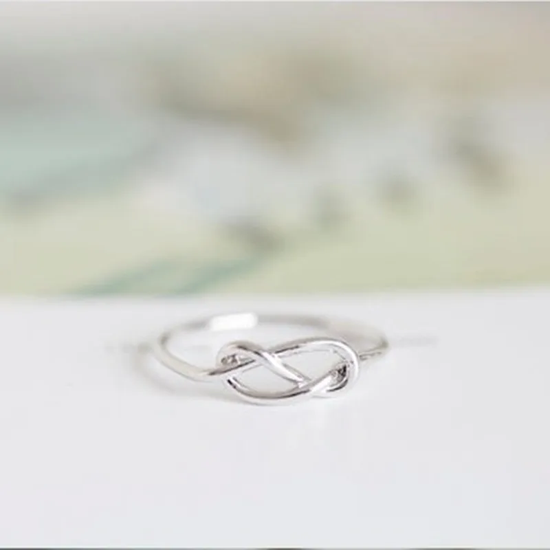 Модное круговое кольцо с узлом в стиле постмодерн простом 30 шт./партия