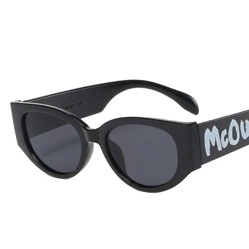 

Овальные Солнцезащитные очки UV400 для мужчин и женщин, Модные Винтажные солнечные аксессуары Кошачий глаз в стиле стимпанк, с леопардовым пр...