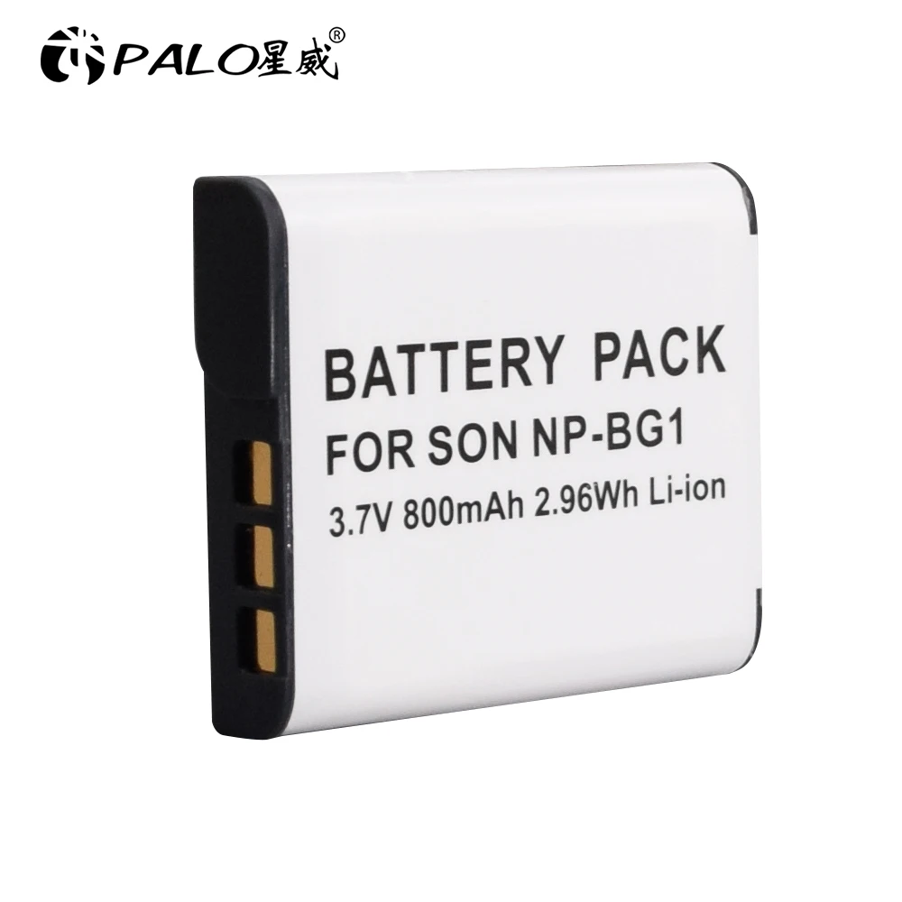 

PALO NP-BG1 3.7V 800mAh 1 pcs li-ion camera battery high-capacity for SONY DSC-N1/2 DSC-W DSC-H3/7/9/10/20/50/70 T20/100 WX10