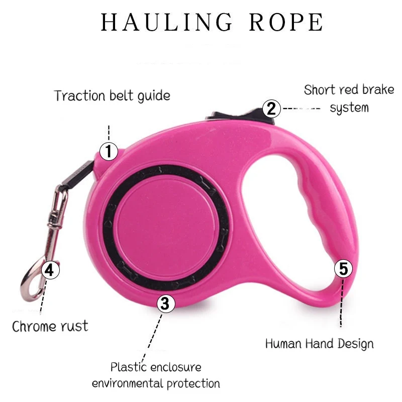 3M/5 м поводок для собак с автоматической фиксацией высокое качество прогулок | Дом