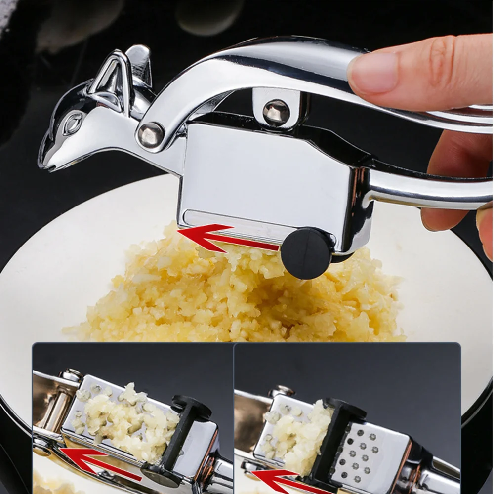 1 шт. креативный стиль чесночный пресс чеснок машина для ручной вытяжки чеснока