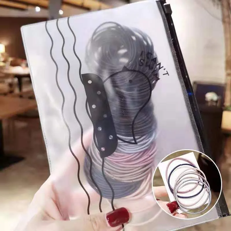 

Hairlyah 100pc/set Nylon Elastic Hair Band Girls Women Hair Ties Scrunchies Ornaments Ponytail Holder Headband Hair Accessories