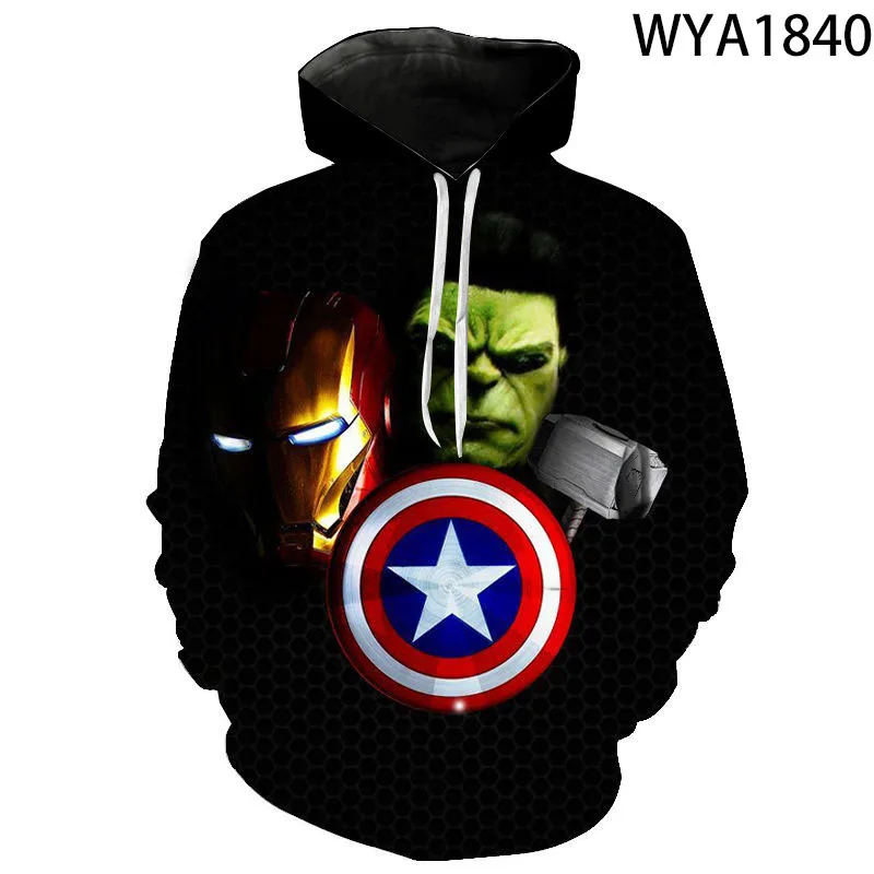 

Spring and autumn new fashion men's women's movie kids hooded 3d printing boys girls kids sweatshirt pullover coat