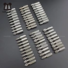 Магнитные насадки для отвертки PH1  PH2  PH3 PZ1 PZ2, 10 шт.лот, 25 мм, с шестигранным хвостовиком, противоскользящие