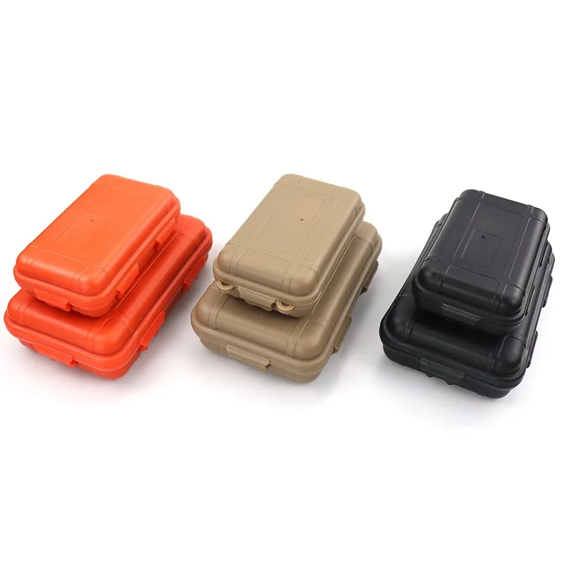 

New L/S Size Outdoor Plastic Waterproof Airtight Survival Case Container Camping Outdoor Travel Storage Box