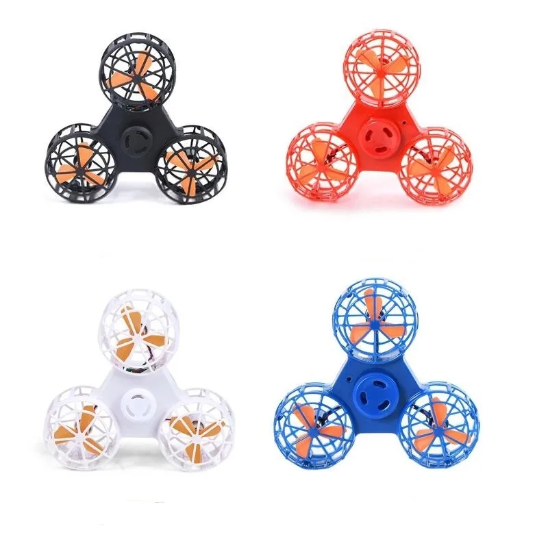 

flying fidget spinner Mini Drone Finger Autism Anxiety Stress Release fly spiner Boomerang Toy Funny game Gift Toys