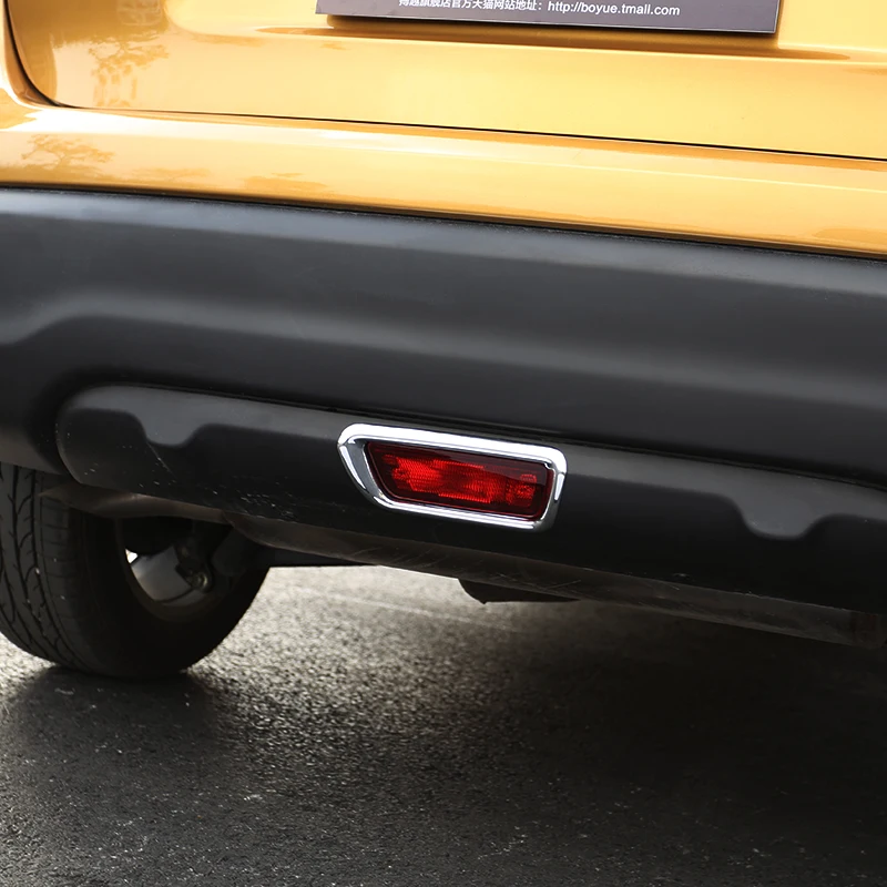 ABS хромированный задний стоп-светильник для автомобиля Накладка Nissan Qashqai J11 2014 2015