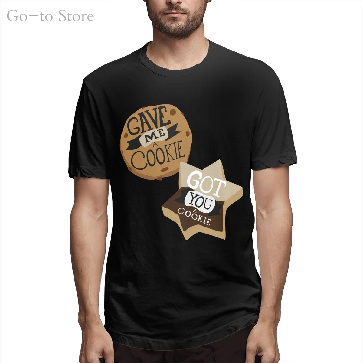 Дал мне печенье получил вам крутая и забавная Повседневная модная хлопковая