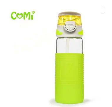 Portable Leak-proof Water Bottle High Quality Tour Outdoor Bicycle Sports Drinking Glass Bottles | Дом и сад