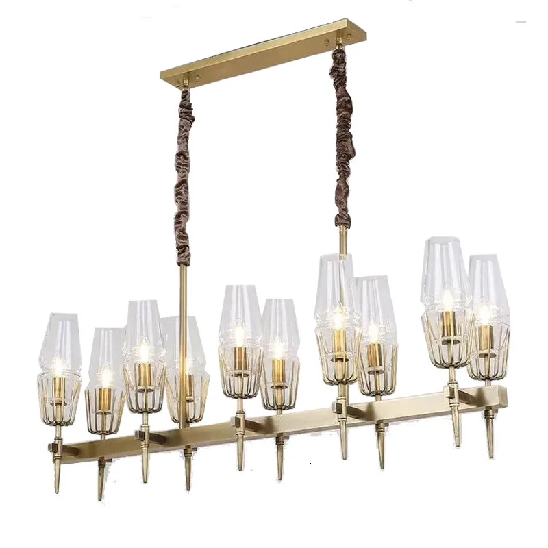 Подвесной светильник из розового золота в скандинавском стиле креативный дизайн