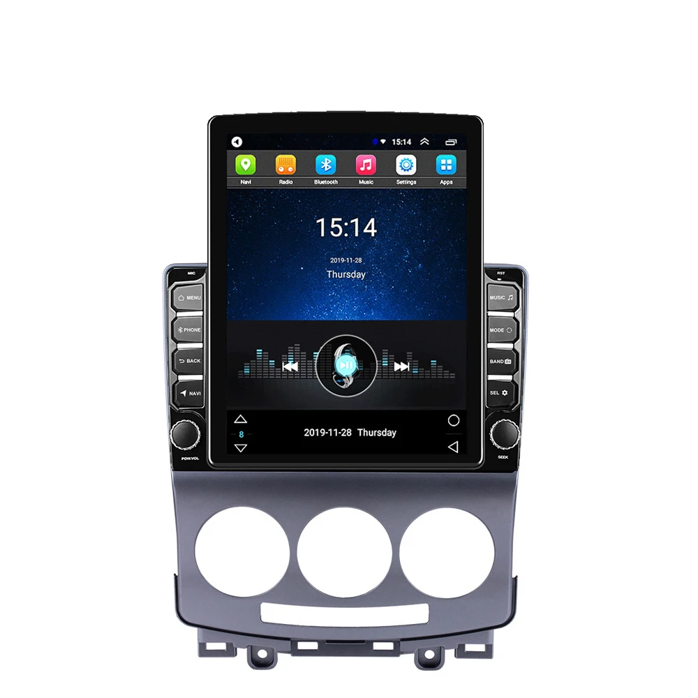 

Eastereggs Head Unit 2 Din 2.5D 9.7" Tesla Android Car Radio Multimedia Player Navigation GPS For Mazda 5 2005-2010 Auto Stereo