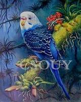 diy diamond painting cross stitch animals owl blue full square round diamond embroidery home decor mosaic needlework home decor