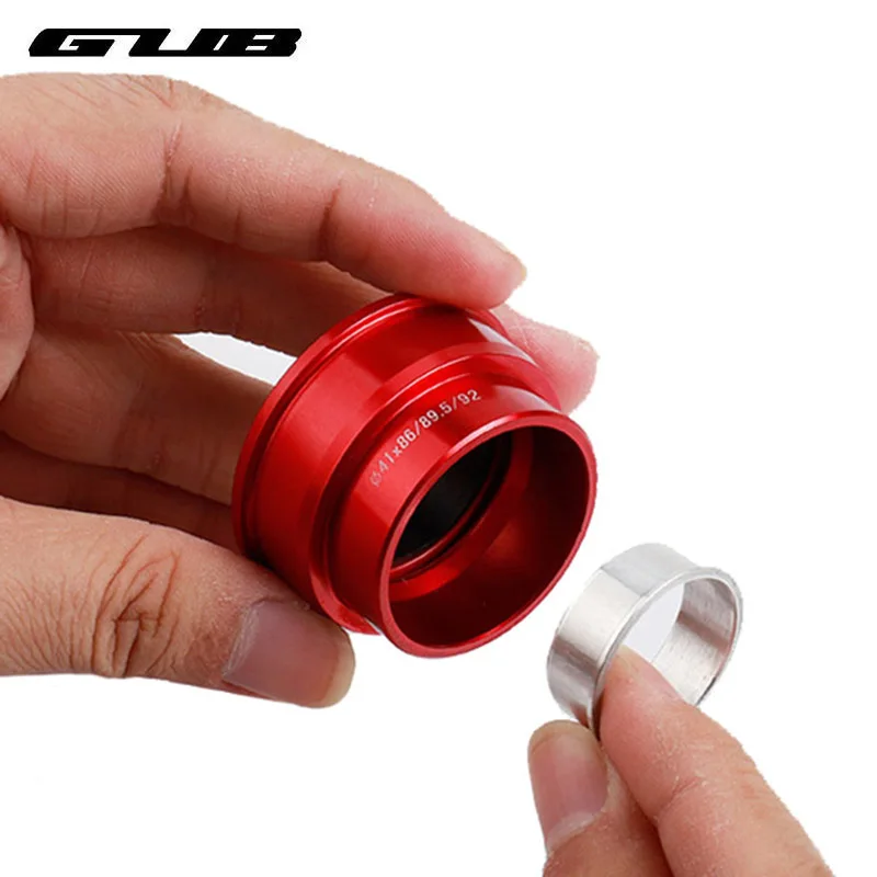 

GUB MTB Bottom Bracket Waterproof Ceramic Bike Bottom Bracket for 24mm Crankset Chainset Bicycle Bottom Bracket Bicycle Parts