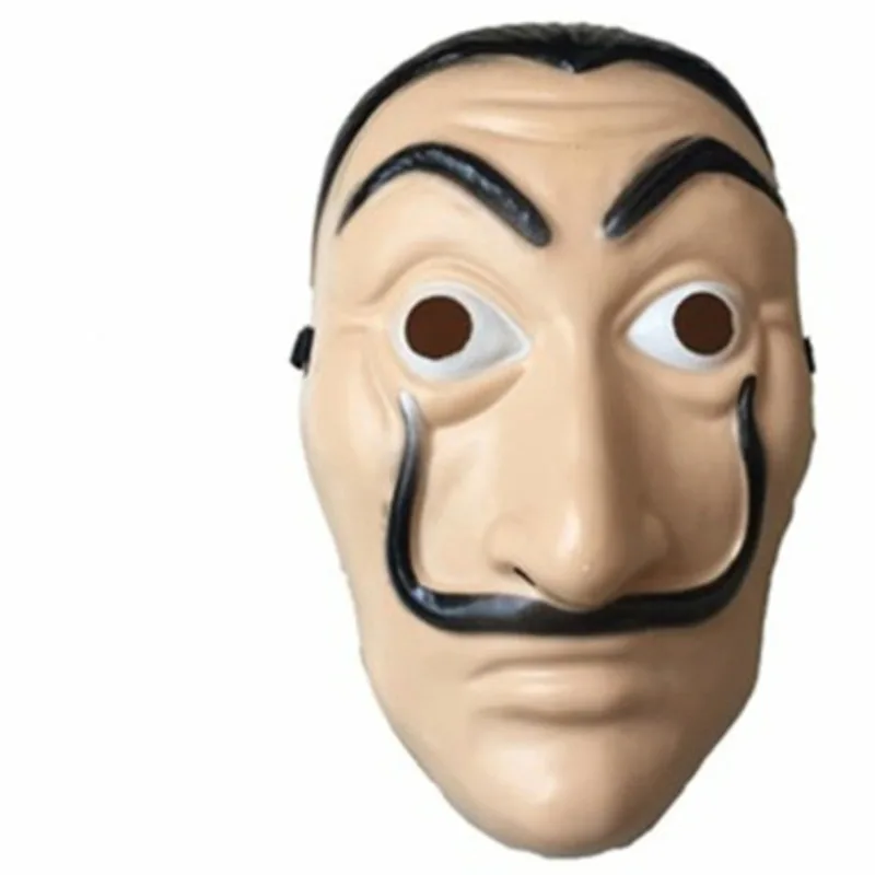 Костюм бумажного дома бумажный костюм для косплея Сальвадора Дали костюмы на