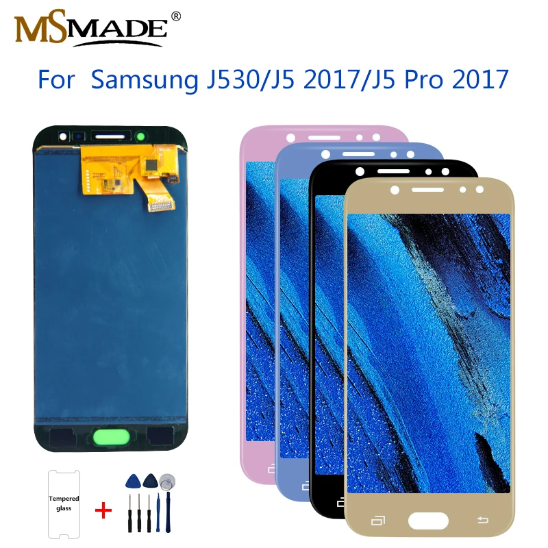 J530 дисплей для samsung J5 дисплей сенсорный экран дигитайзер J5 Pro J530M J530F SM-J530F ЖК сенсорный экран дигитайзер Запчасти