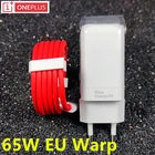 Устройство для быстрой зарядки Oneplus Warp Charge, 65 Вт, Европейская и американская вилка, зарядное устройство для телефона One Plus 9 R 9R 9pro Pro 8T Nord 2, 100% оригинал