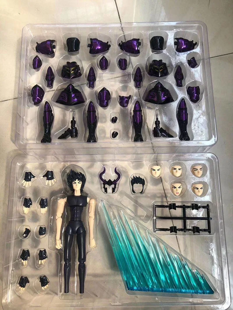 

IN-STOCK Chuanshen Cs Saint Seiya Specters Armor Gold Saint EX Capricorn Shura Action Figure Cloth Myth Metal 1/6 Model Japan