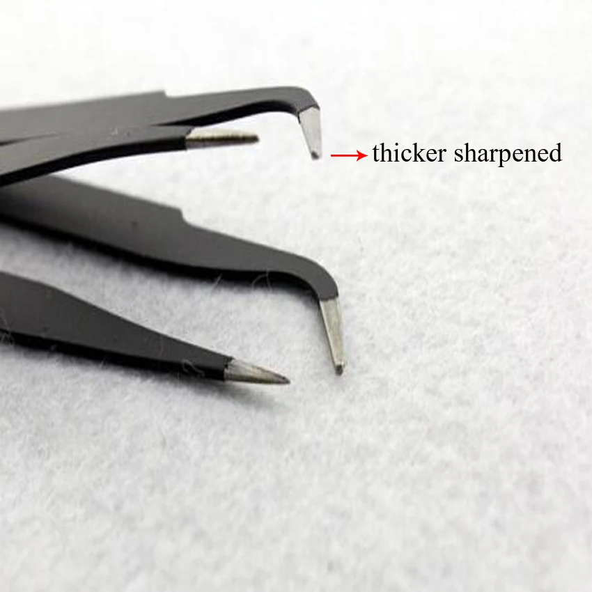 1 шт. Многофункциональный Анти статический прямо или Локоть Пинцет