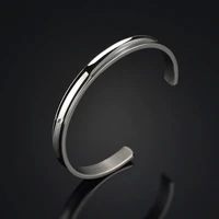 opening adjustable cuff bracelet stainless steel cuff bangle bracelets for women luxury fashion jewelry wholesale drop shipping
