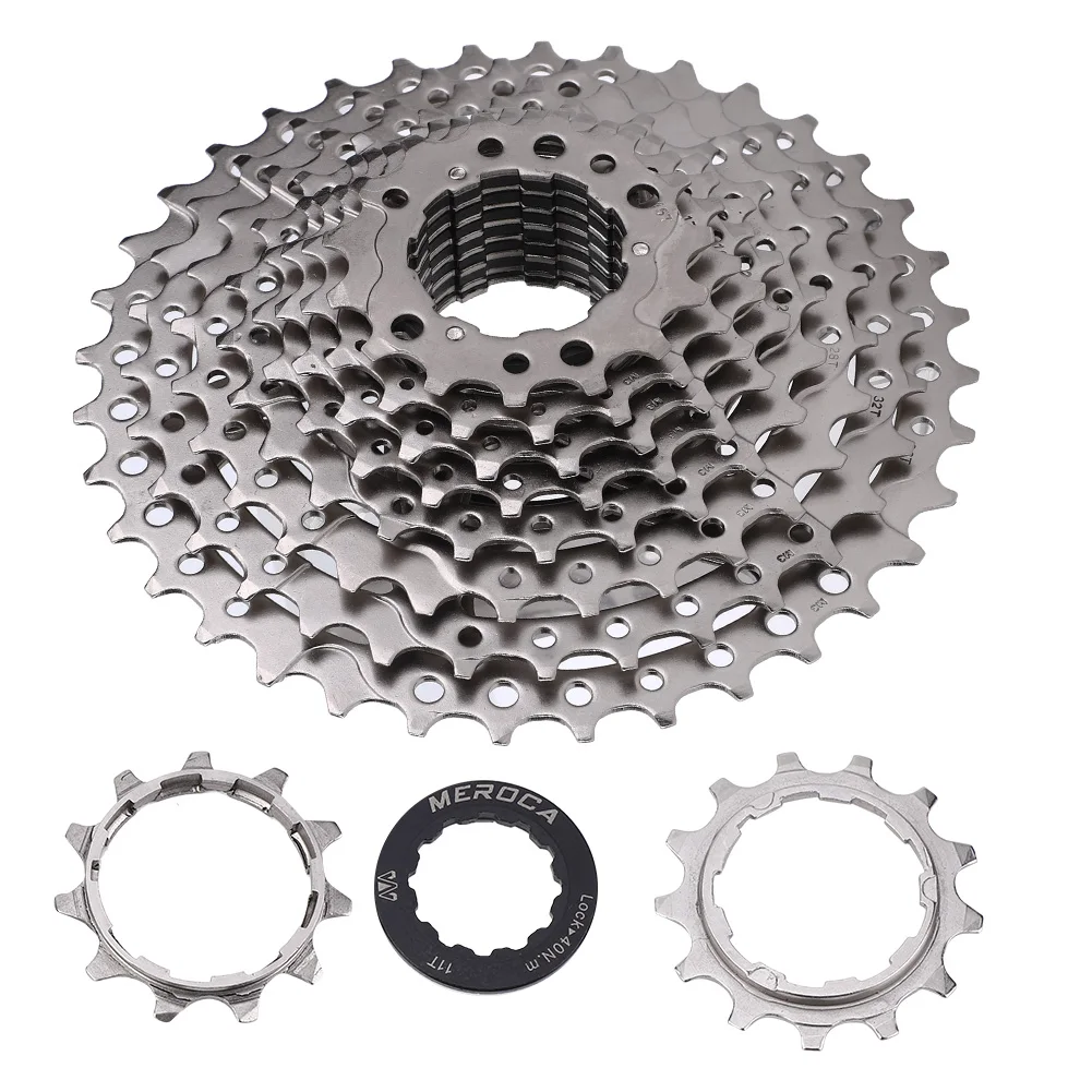 

32/36/42/46T Road Bike Freewheel Cassette Sprocket Bicycle Replacement Accessories