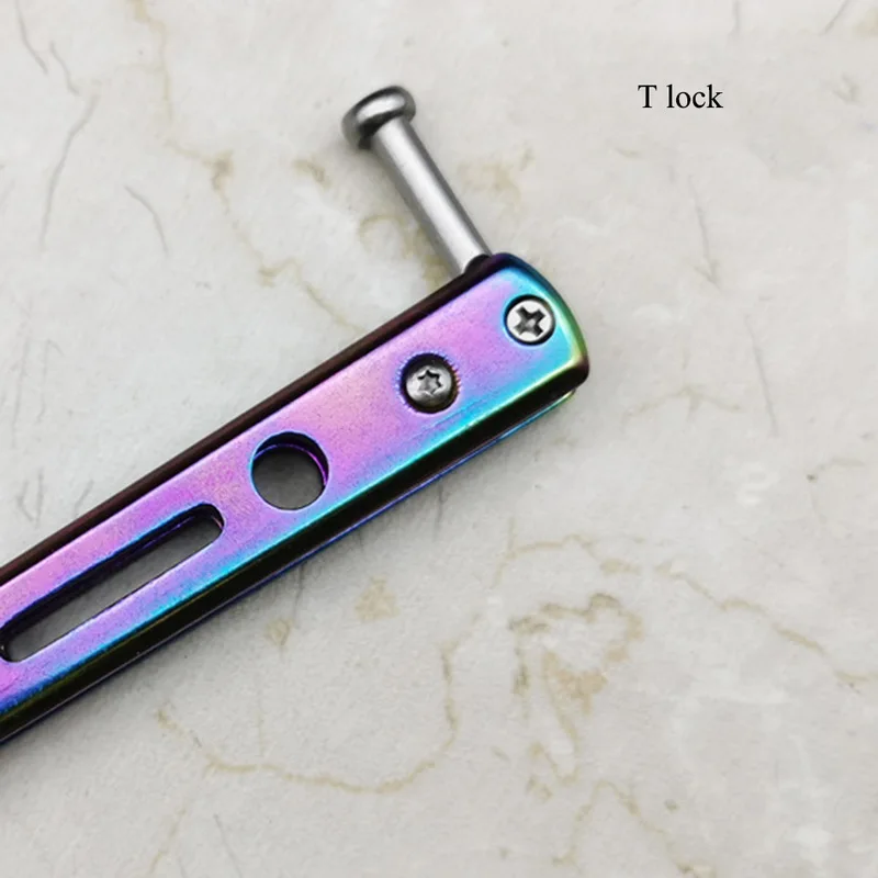 Бабочка в ноже практический инструмент без края тусклый Тренировочный Набор