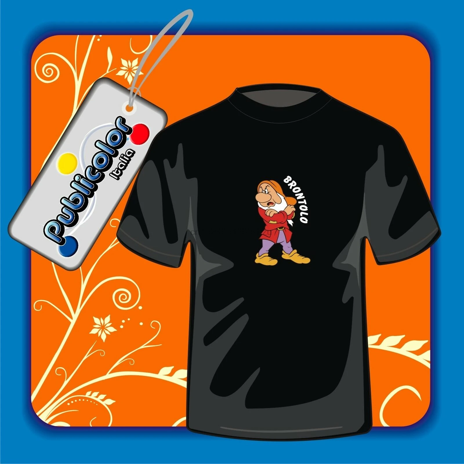 T shirt Snow White Grumpy by publicoloritalia |