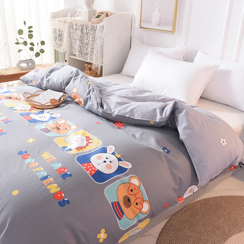 1 шт. Экологичная печать и окрашивание супер мягкий пододеяльник хлопок домашний