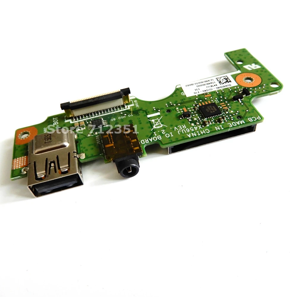 Плата ввода-вывода X456UJ для ASUS X456U X456UV X456UB X456UQ K456U A456U F456U R456U USB-разъем аудио SD-карты