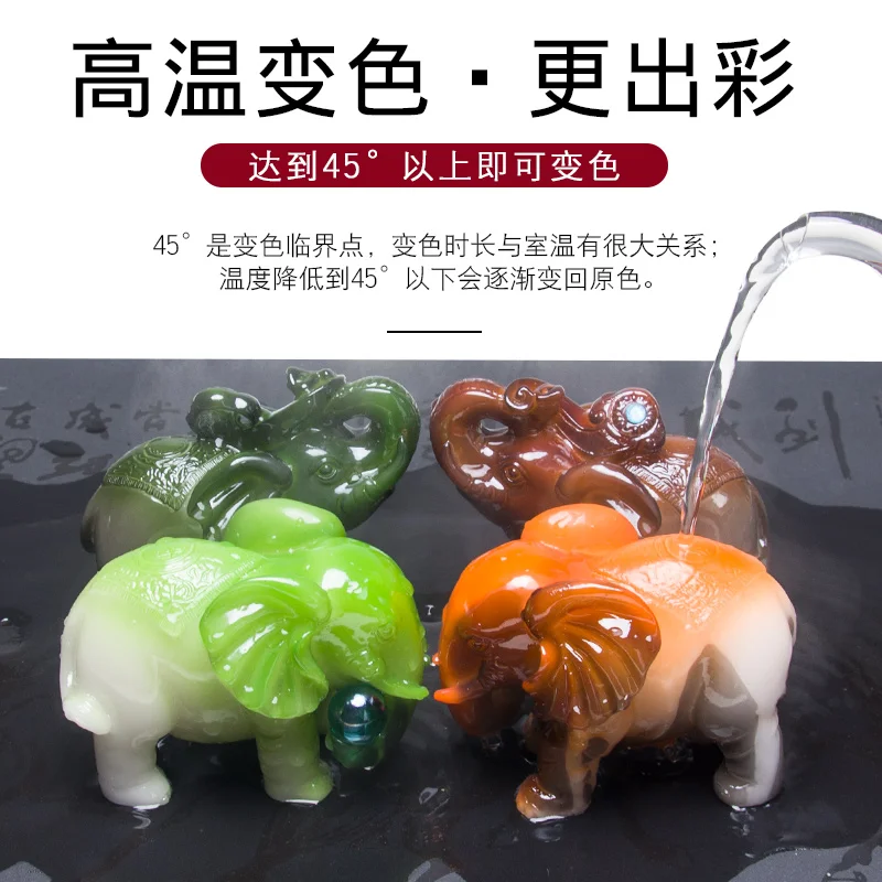 Талисман NEWYEARNEW чай со слоном аксессуары для домашних животных украшение с