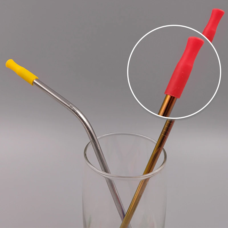 4 шт./8 шт. силиконовые трубочки для напитков|Соломинки питья| |