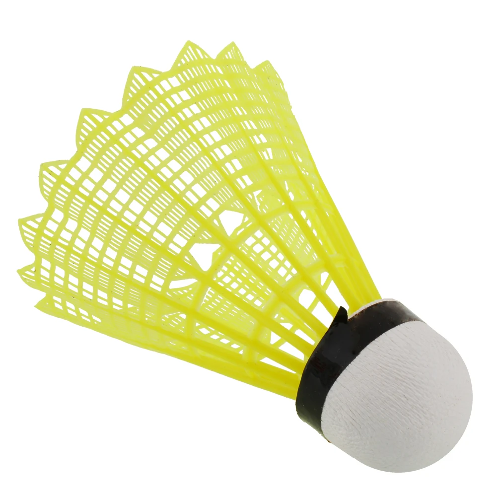 6 шт. Желтые Нейлоновые воланы для бадминтона|Волан| |