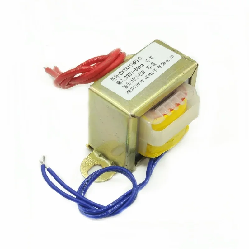 Силовой трансформатор EI41-5W тип 5 Вт ВА 380 В до 15 адаптер переменного тока источник