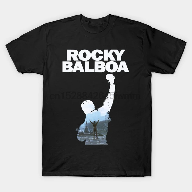 

Men tshirt Rocky Balboa Rocky Balboa T Shirt Printed T-Shirt tees top
