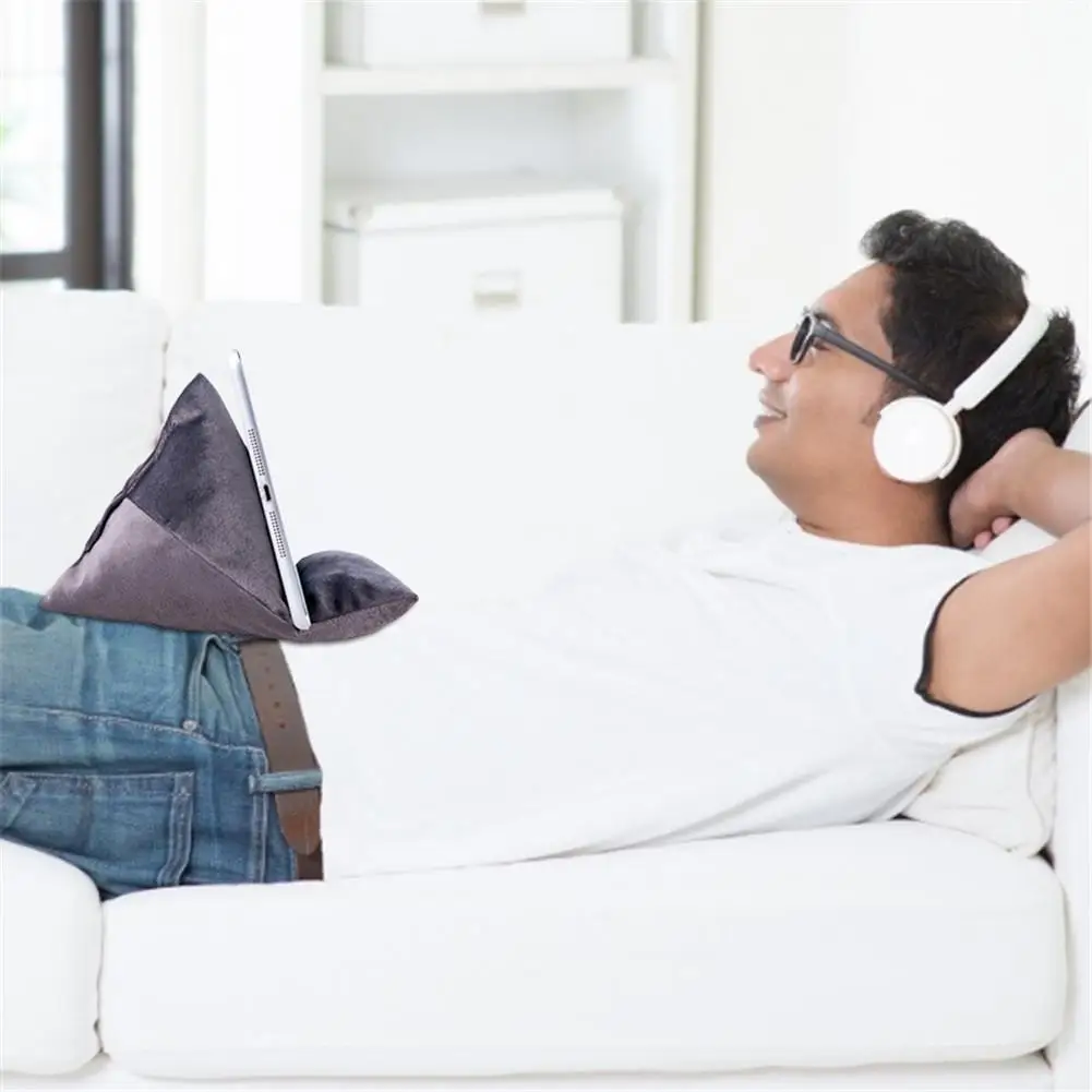 Мягкая бархатная подставка держатель для планшета|Подушки на кровать| |