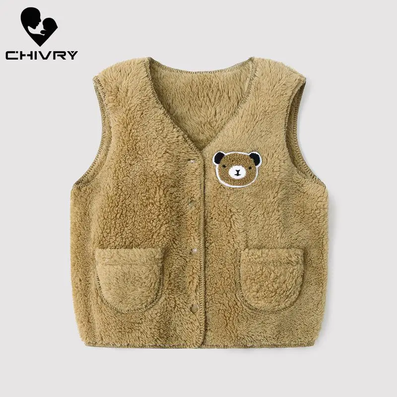 Новинка 2020 года Сезон осень-зима Шерстяной жилет без рукавов для мальчиков и