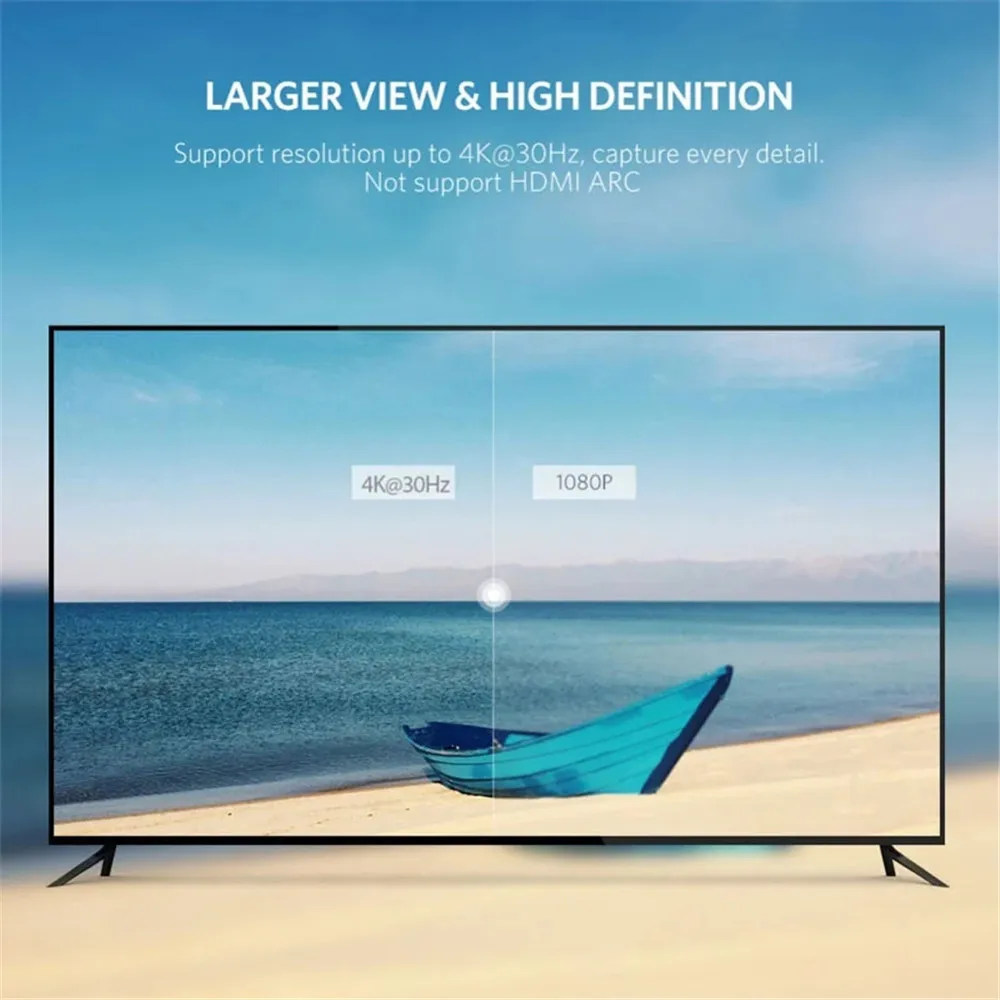 Kebidu 4KX2K HDMI-совместимый аудио экстрактор оптический TOSLINK SPDIF + 3 5 мм стерео