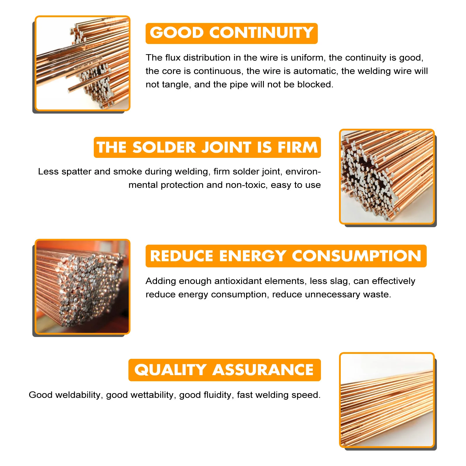 10/20pcs 1.6/2MM Pipe Welding Wire Low Temperature Carbon Steel Weld Flux Soldering Tool Rods Repair Tools High Quality | Инструменты