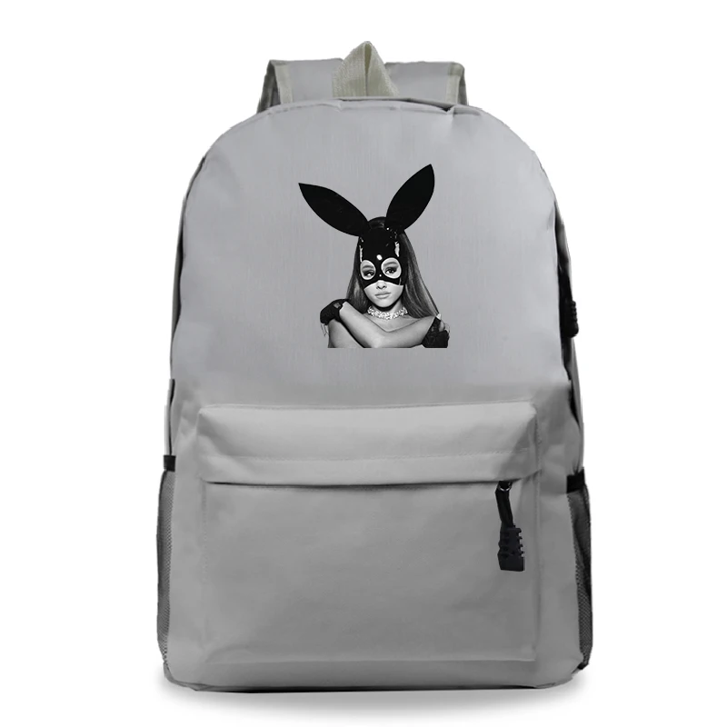 2 Розовый рюкзак Ariana Grande Mochila Feminina, женский рюкзак, школьные сумки для подростков, мужской рюкзак для ноутбука, Детский рюкзак для путешествий - Цвет: 2