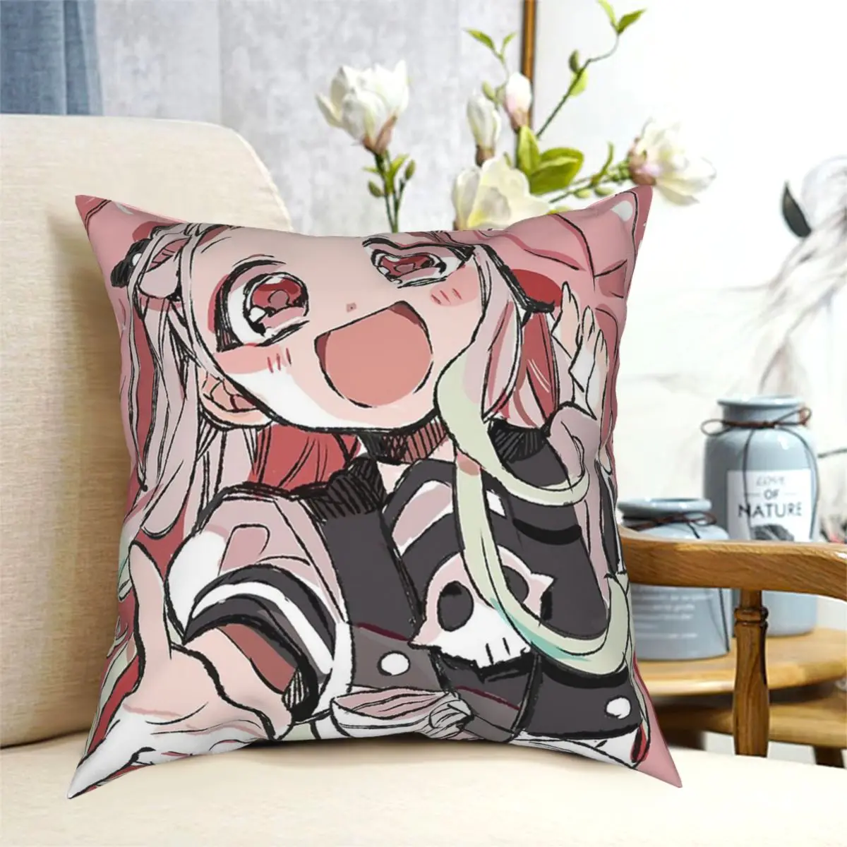 

Yashiro Nene Hanako The Musical Cushions for Sofa Customized Cushion Covers Decorative Throw Pillows Cover floor for sofa home