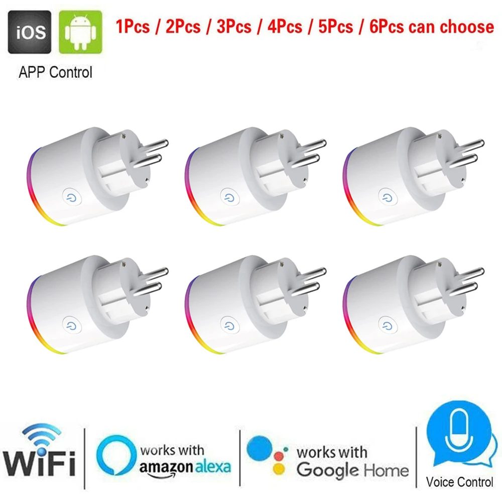 Умная розетка с таймером выключатель дистанционным управлением и регулируемой