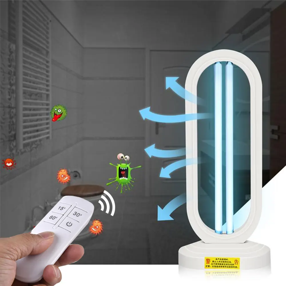 Ультрафиолетовая УФ-лампа для дезинфекции бактерицидная кварцевая лампа 50 Вт 185