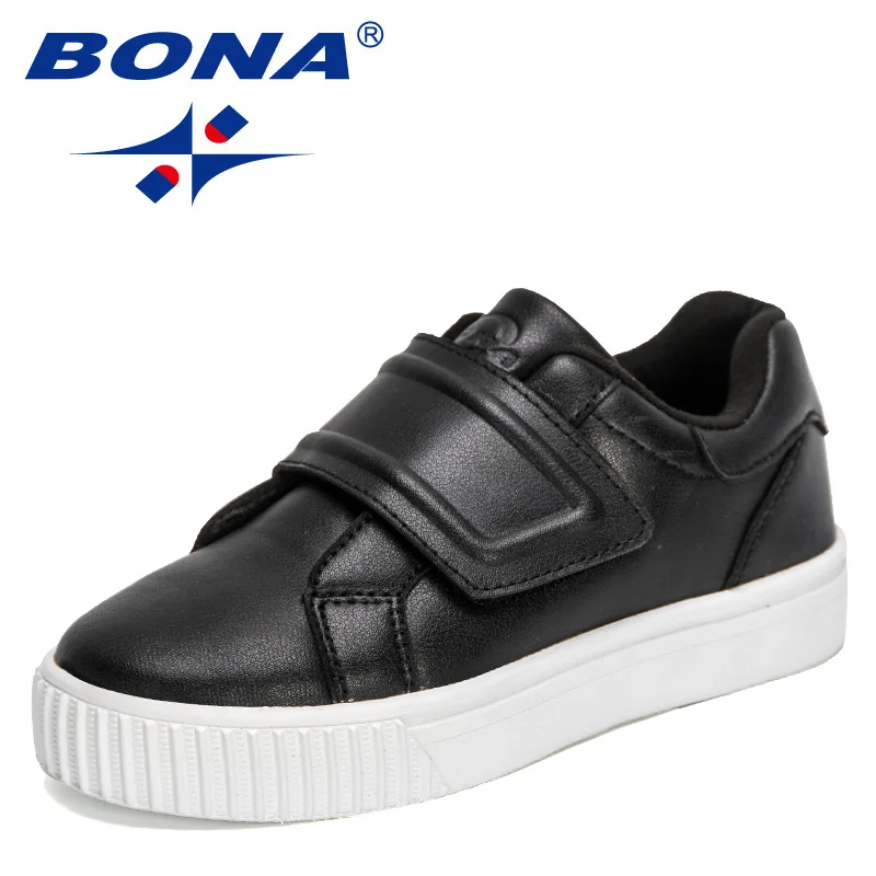 

BONA 2021 New Designers Trendy Sneakers Boys Casual Shoes Girls Breathable Running Trainers Footwear Children Jogging Footwear