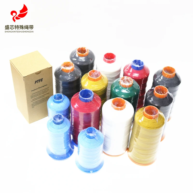 Швейная нить из ПТФЭ швейная высокотемпературная устойчивость химическая