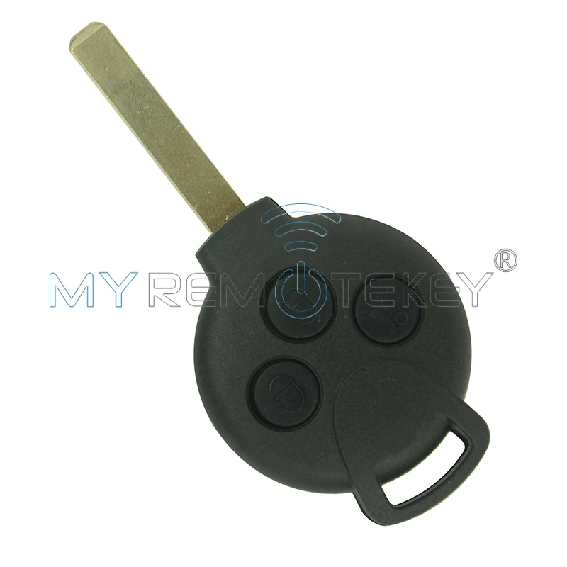 5 шт. деталь 3 кнопки 434 МГц 7941 чип для Smart Fortwo 2007 2008 2009 2010 2011 2012 2013 remtekey|chip car key|chip keyschip