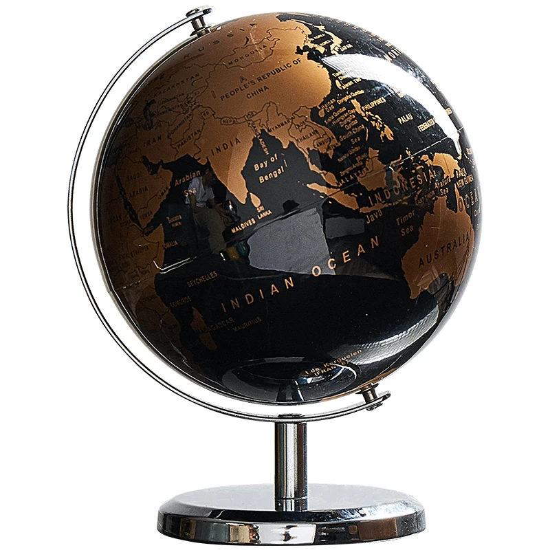 

Accesorios de decoracin del hogar, globo terrqueo giratorio, modelo de mundo, mapa del mundo, geografa, mapa de constelacione