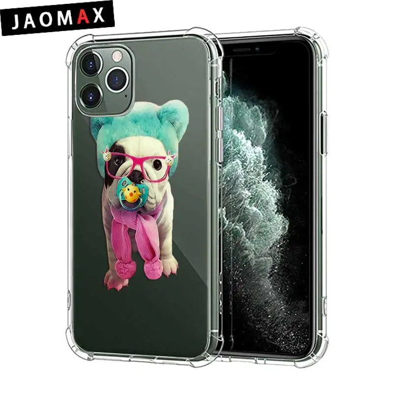 Мягкий силиконовый ударопрочный чехол Jaomax для iPhone 8 7 6 Plus 11 Pro MAX Xs | Мобильные