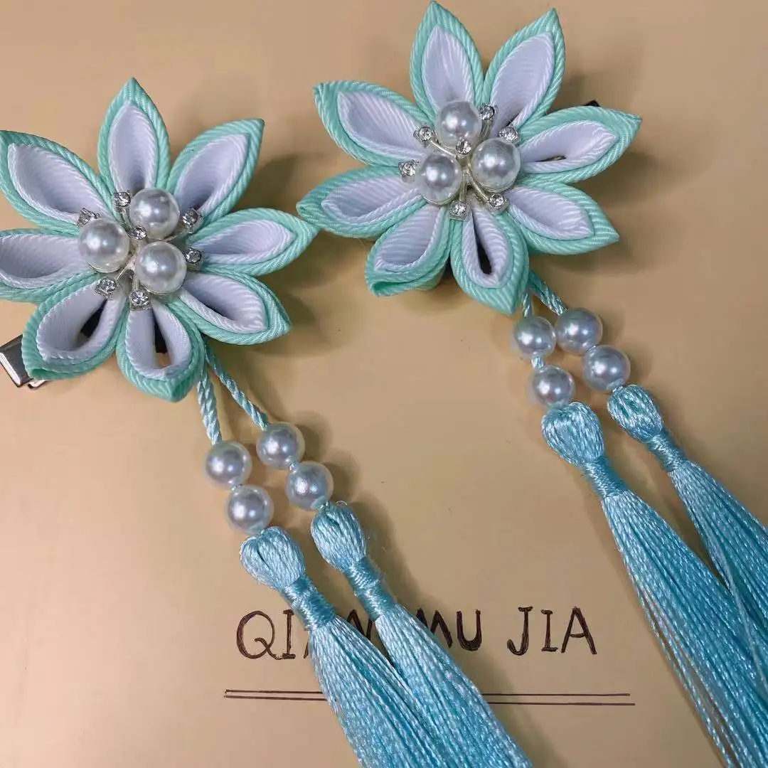 

Vintage Handmade Hair Clips Hairgrips Baby Girl Hair Accessories Hairpeice Barrettes Hairwears Hairpin Gifts 15